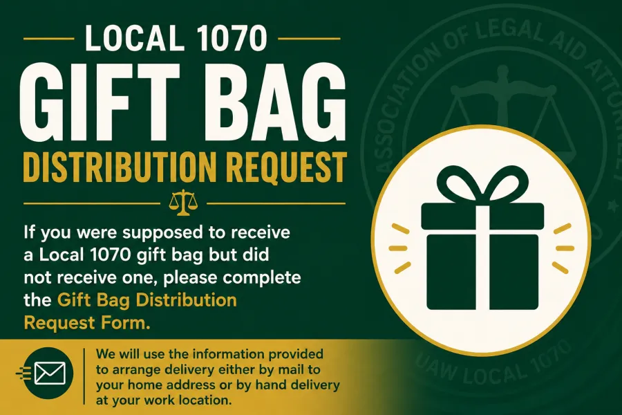 Gift Bag Distribution Request Form